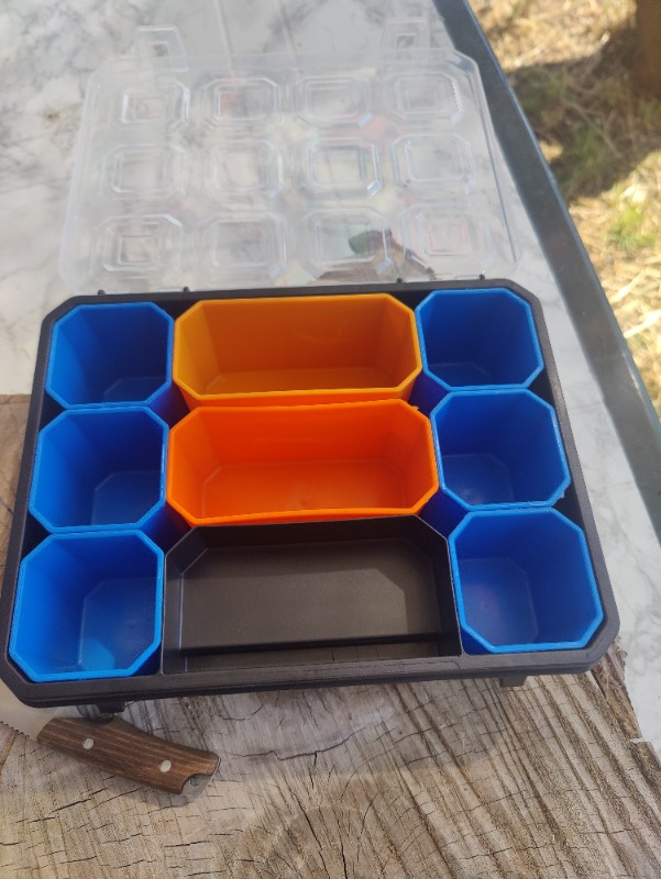 Super-Bag CUBE-100 Organizer Balıkçı Malzeme Kutusu