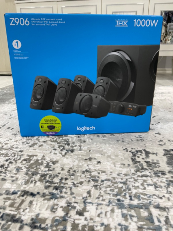 Logitech Z906 500 Watt 5.1 Surround Ses Hoparlör - Siyah