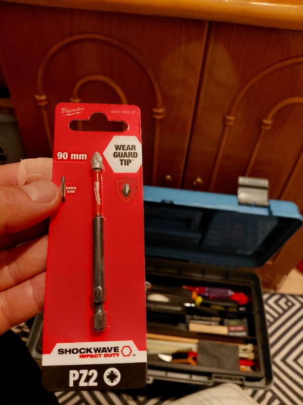 Milwaukee Bits Uç Pz2 90 mm. 1'li Paket Shockwave