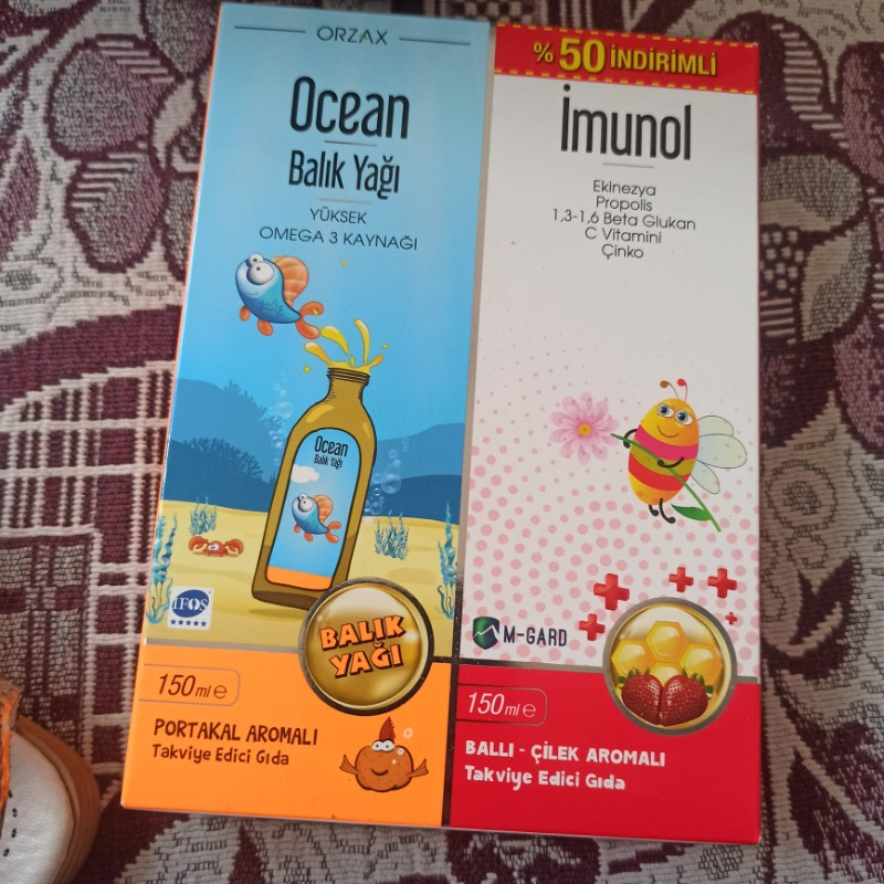 Ocean Balık Yağı + Imunol