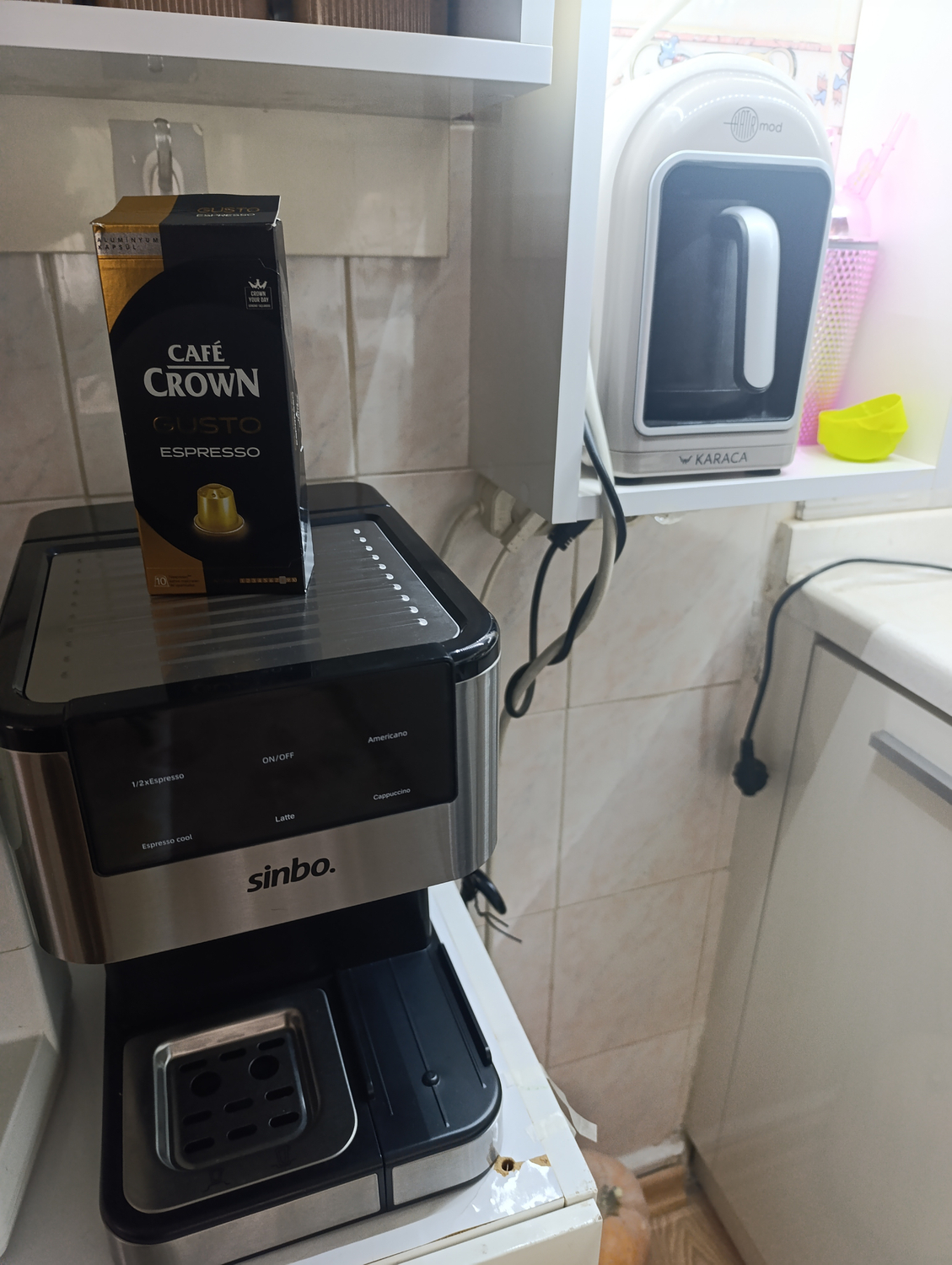 Sinbo Scm 2995 -Kapsül Kahve Aparatlı Inox Espresso Makinesi