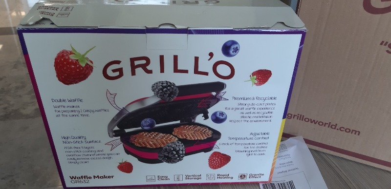 Grill'O GR632 Waffle Maker