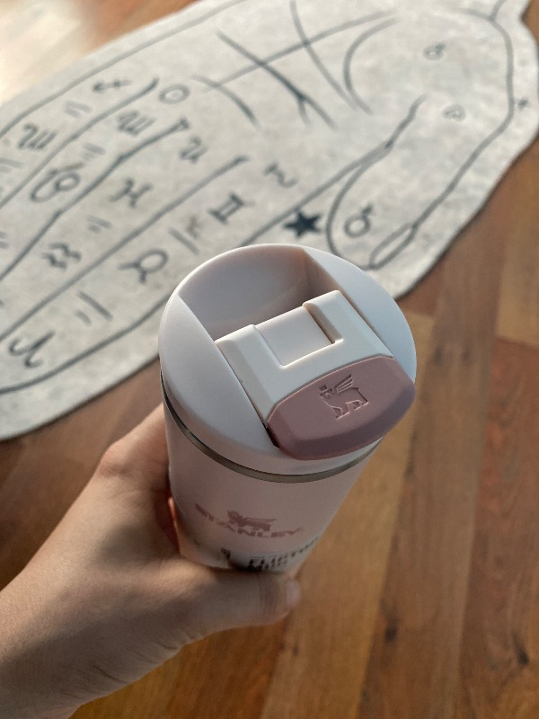 Stanley The Transit Fliptop Mug Paslanmaz Çelik 0.47 Lt Rose Renkli Model
