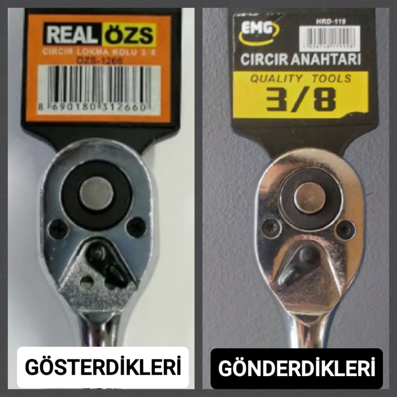 Real Özs 1266 Cırcır Lokma Kolu 3/8