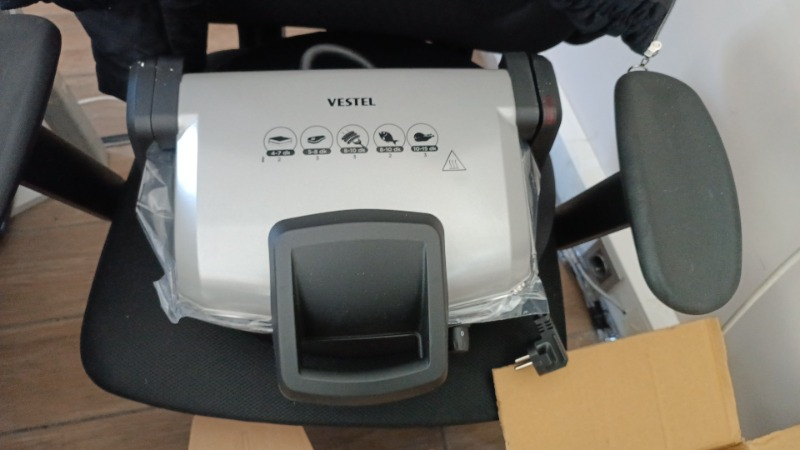Vestel Sefa T2002 Gri Tost Makinesi