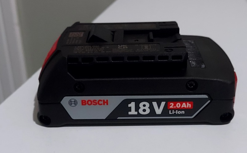 Bosch GBA 18 V M-B Lityum Akü 18 Volt 2,0 Ah