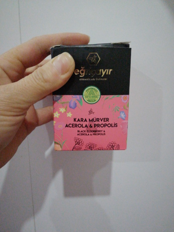 Eğriçayır Kara Mürver + Acerola + Propolis + Ham Bal 225G