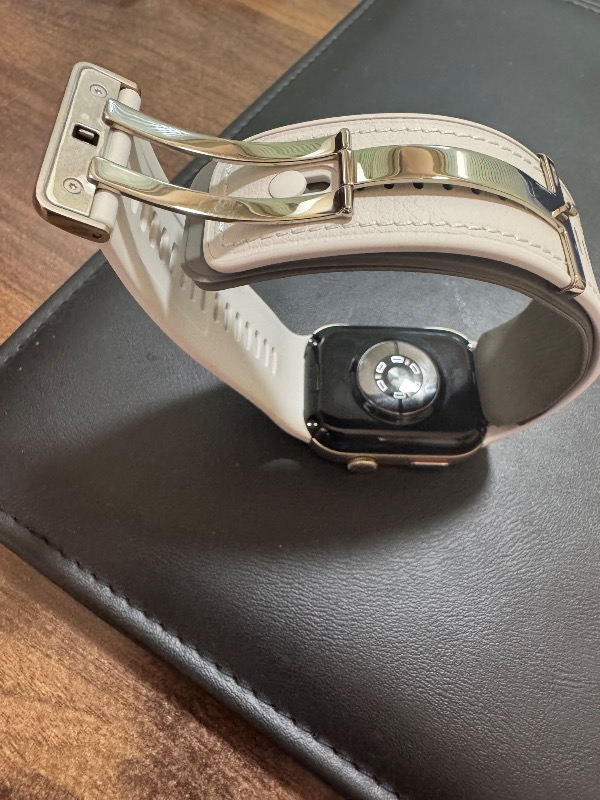 Huaweı Watch D2 – Altın Beyazı Kompozit Deri