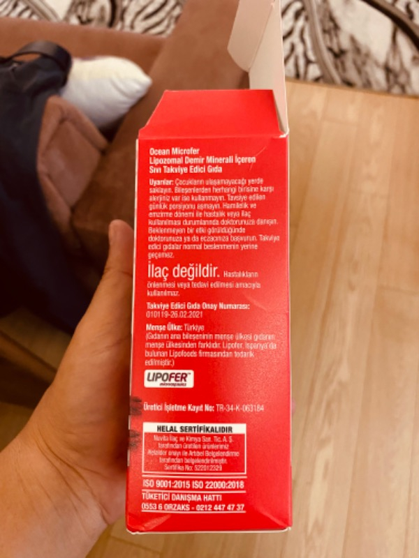 Orzax Ocean Microfer Şurup 250 ml