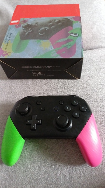 Nintendo Switch Pro Controller Splatoon 2 Edition