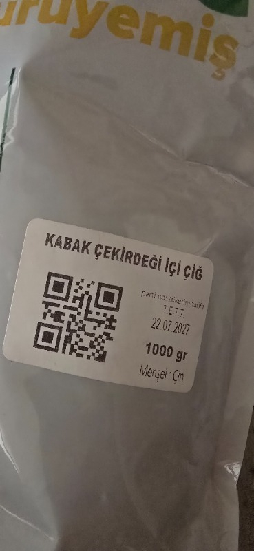 Kabak Çekirdeği Içi - 1 kg