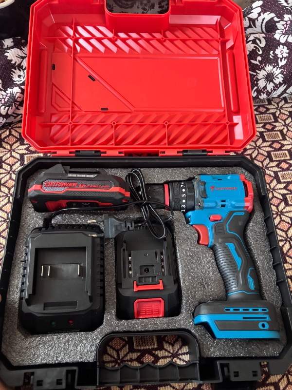 Catpower 1025 Kömürsüz Darbeli Akülü Matkap 20V 2 Ah Lion
