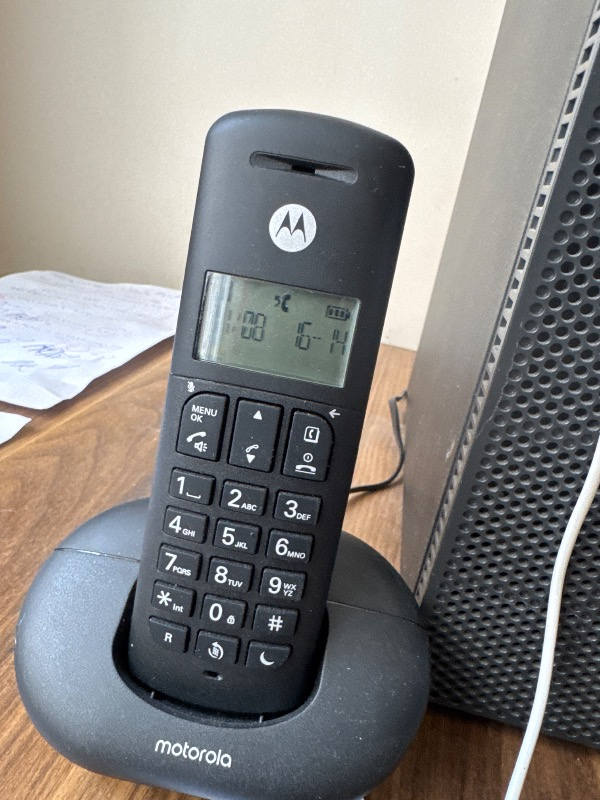 Motorola Kablosuz Dect Telsiz Telefon Siyah  E201