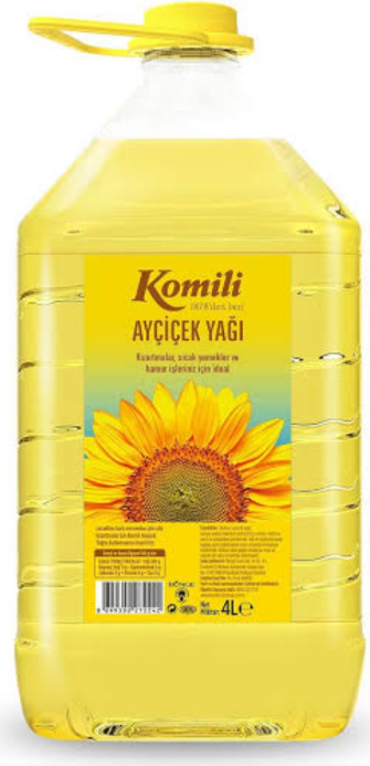Komili Ayçiçek Yağı 4 lt