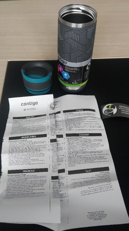 Contigo Metra Paslanmaz Çelik Termos Termal Mug 470 ml