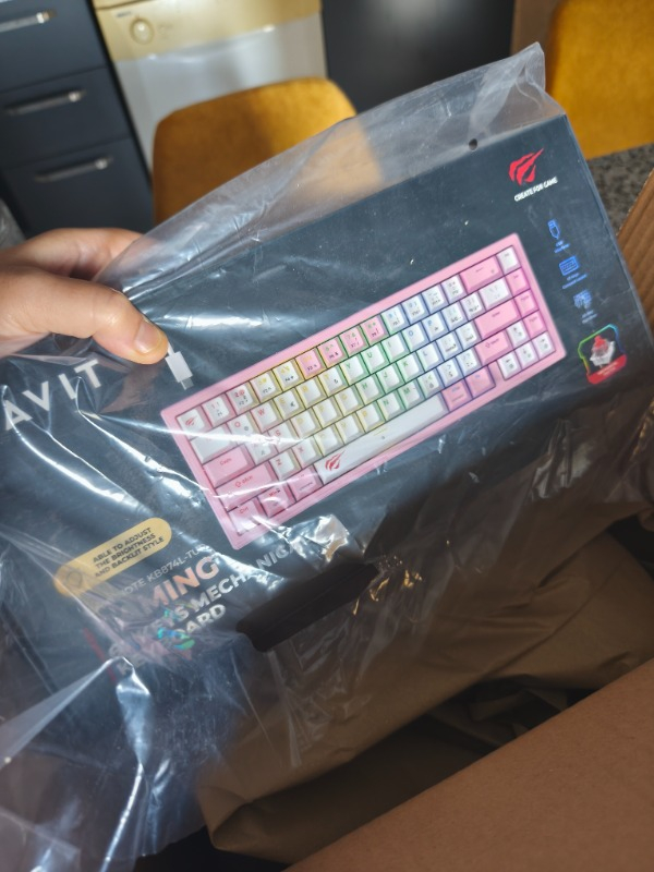 Havit Gamenote KB874L Mekanik Red Switch Gaming %60 Klavye - Red Switch