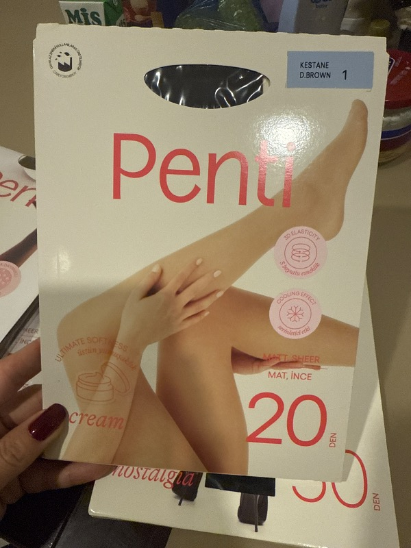 Penti Fit 15 Kakao Külotlu Çorap