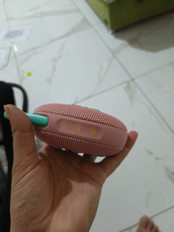JBL Clip5, Bluetooth Hoparlör, IP67, Pembe