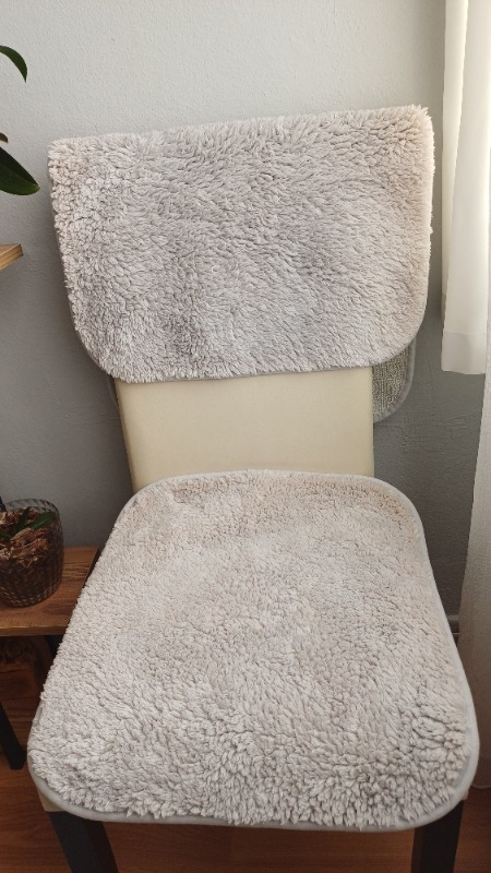 Madame Coco Carol 2'li Banyo Paspası - Gri - 50 x 80 + 45 x 50 cm