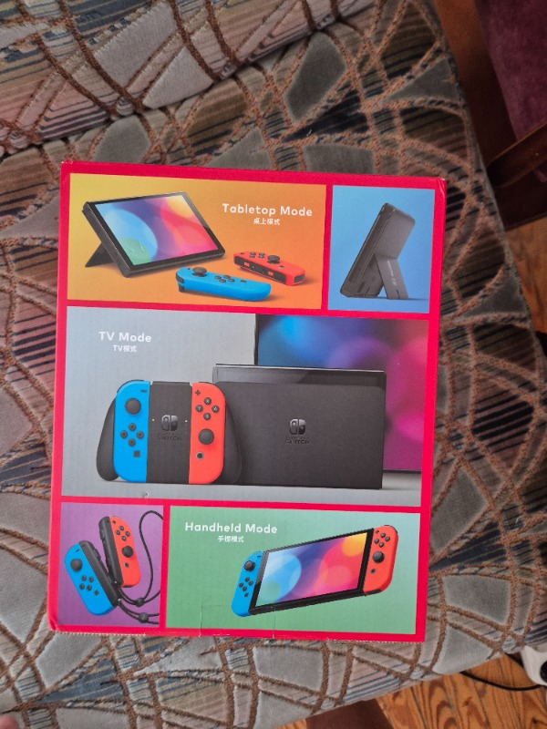 Nintendo Switch Oled Oyun Konsolu Kırmızı-Mavi - G