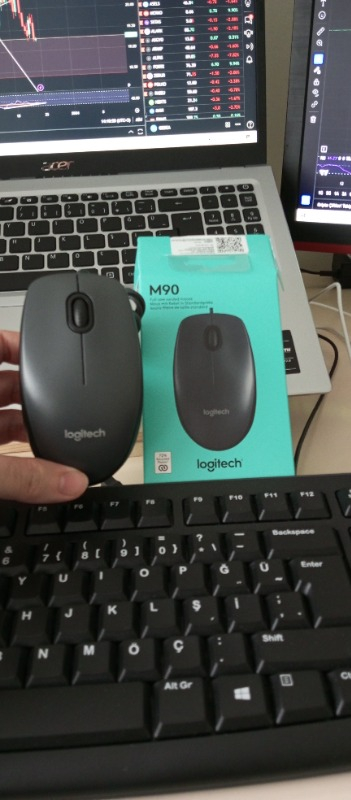 LOGITECH M90 USB Optic Siyah Mouse 910-001793