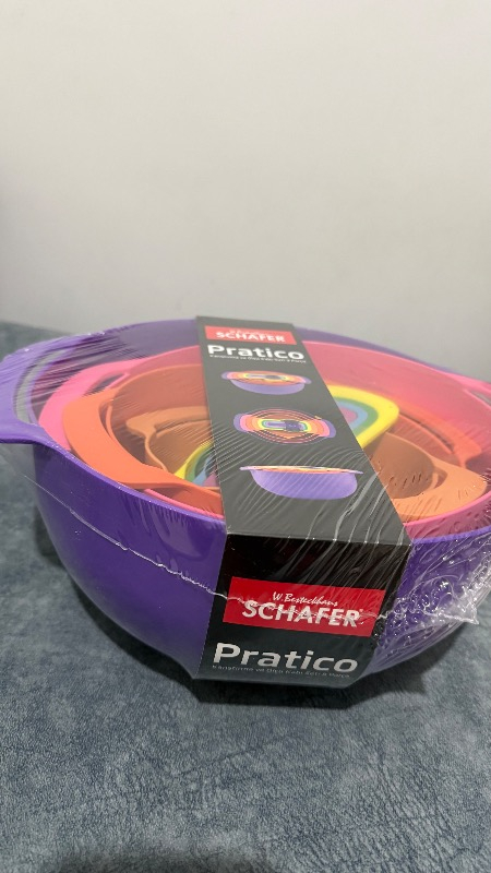 Schafer Pratico Karıştırma ve Ölçü Kabı Seti 9 Parça-Aso