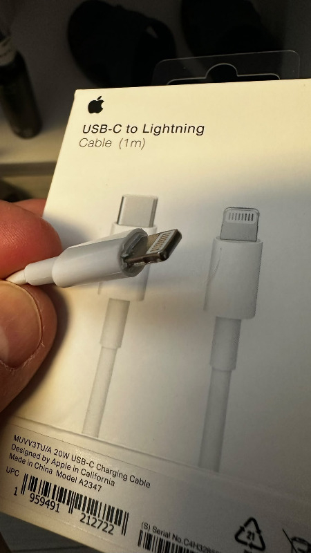 Apple Usb-C To Lightning Kablo (1m) MUQ93ZM/A
