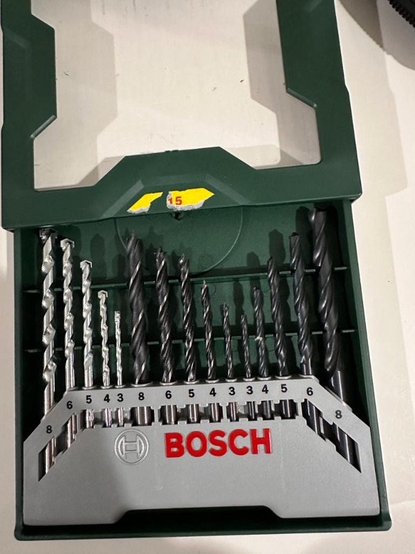 Bosch X-Line 15 Parça Delme 25 Parça Vidalama Ucu Seti + Tornavida