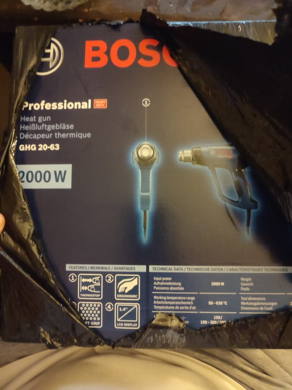 Bosch Professional GHG 23-66 Sıcak Hava Tabancası