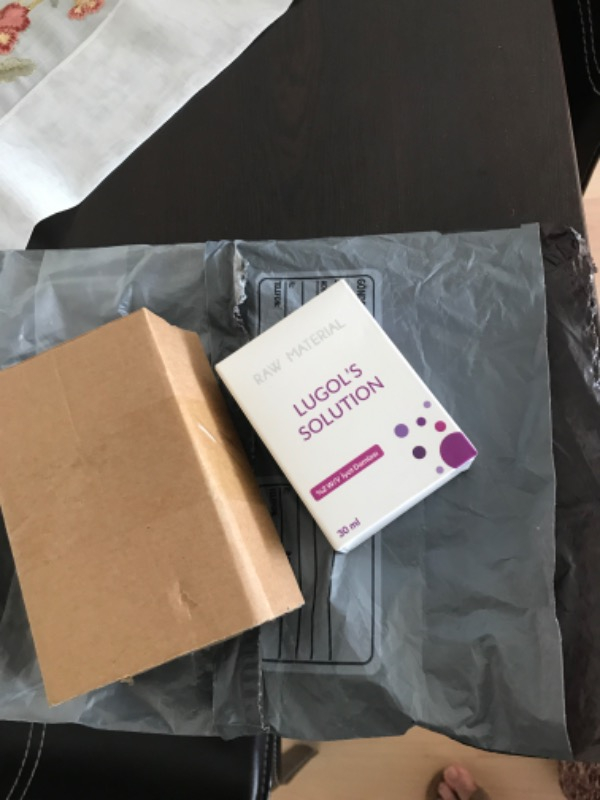Raw Material Lugol's Solution İyot %2 Damla 30 ml