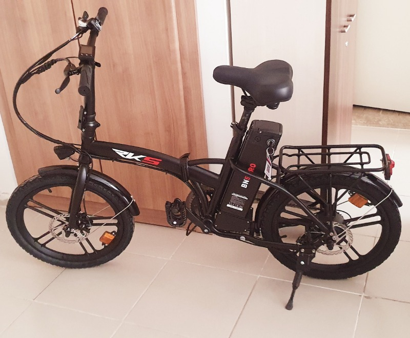 RKS  Elektrikli Bn5 Pro Katlanabilir Bisiklet Siyah