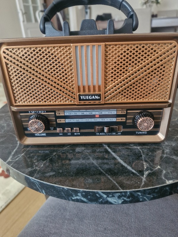 Everton honey Rt-301 Nostalji Bluetooth Şarjlı Radyo Usb Sd Mp3 Player
