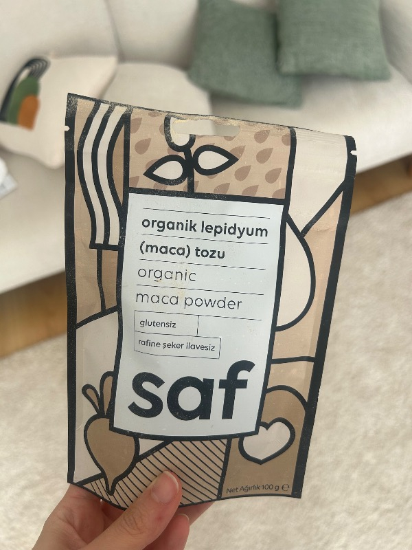 Saf Nutrition Organik Maca Tozu