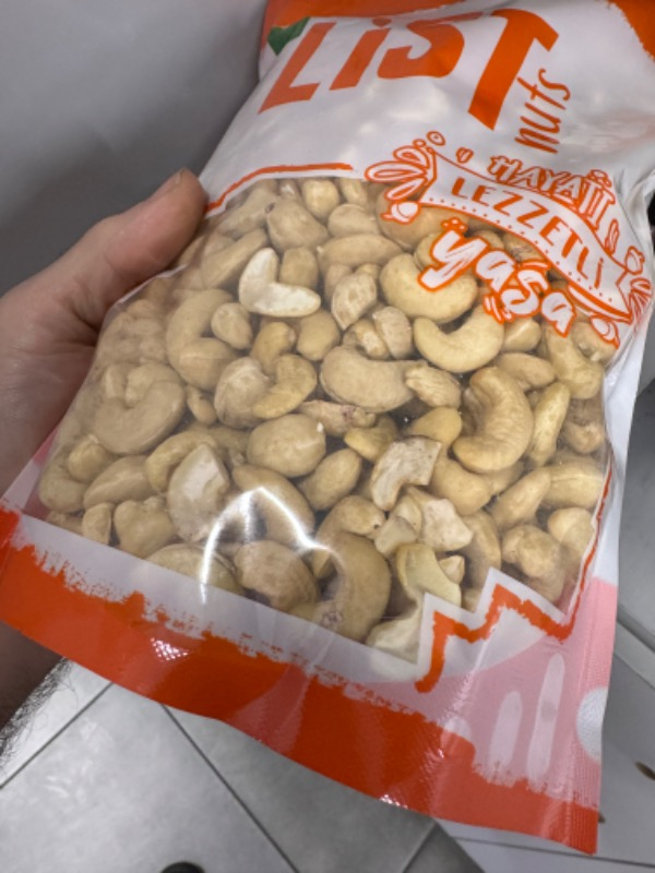 List Nuts Çiğ Kaju 1 kg