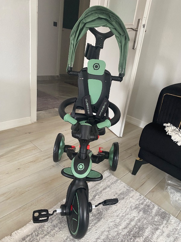 Globber Explorer 4in1 Katlanabilir Bisiklet - Zeytin Yeşili