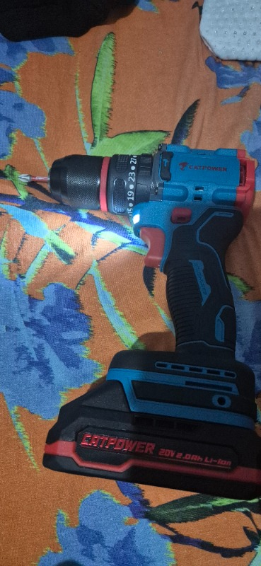 Catpower 1025 Kömürsüz Darbeli Akülü Matkap 20V 2 Ah Lion