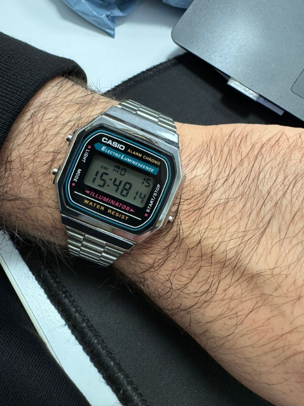 Casio RETRO A168WA-1WDF Kol Saati