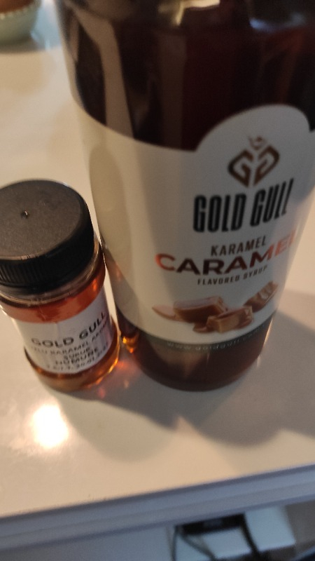 Gold Gull Karamel Aromalı Kahve & Meyve Şurubu