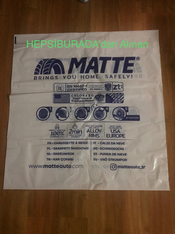 Matte Kar Çorabı - Superx Series