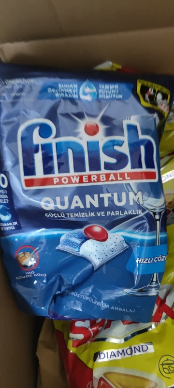 Finish Quantum 60 Kapsül Bulaşık Makinesi Deterjanı Tableti