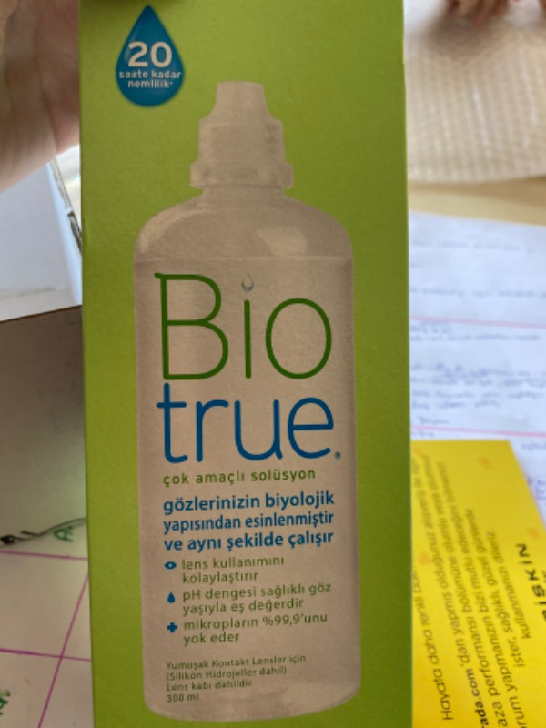 Bio True Lens Solüsyo-Nu 300 Ml