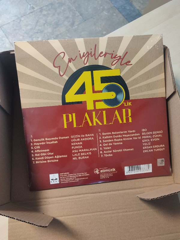 En İyileriyle 45'lik Plaklar