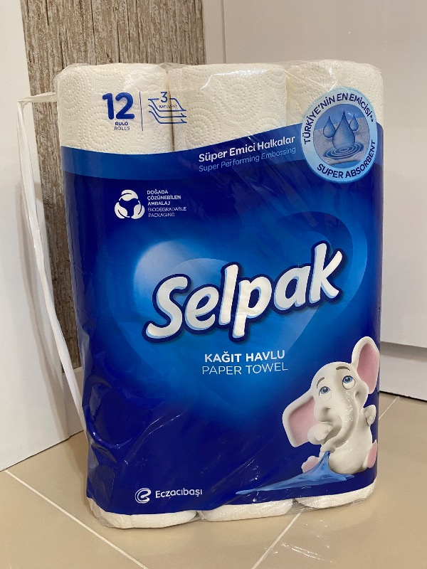 Selpak® Kağıt Havlu 12'li