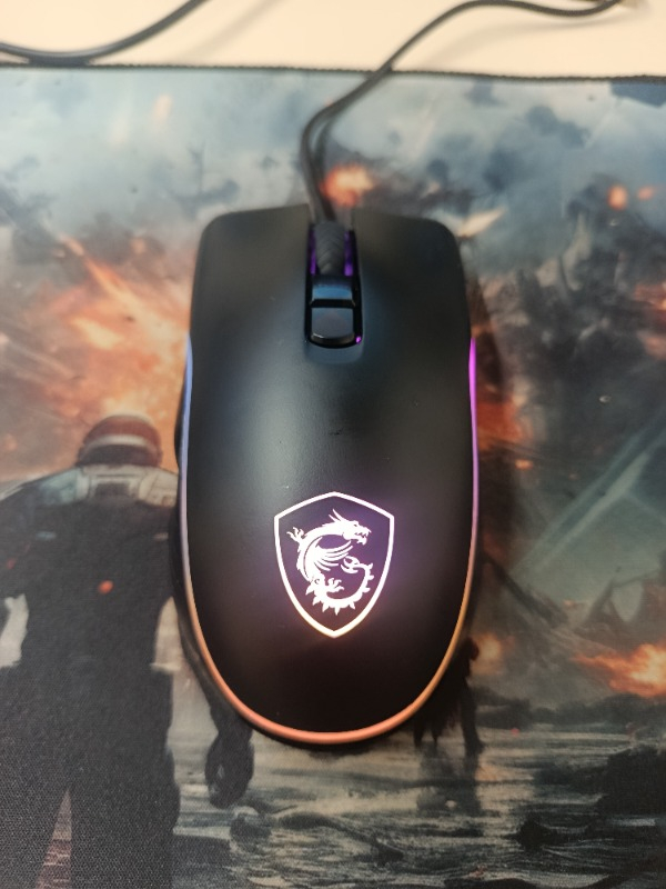 MSI Force GM300 RGB Siyah Kablolu Gaming Mouse