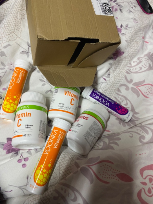 Voonka Vitamin C 500 mg 62 Çiğneme Tableti