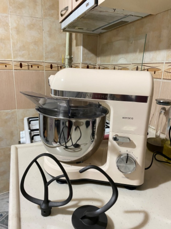 Karaca Mastermaid Chef Stand Mikser Soft Cream 1500W 5 Lt