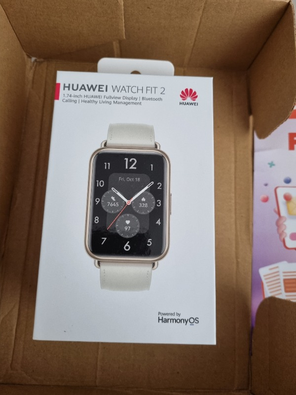 Huawei Watch Fit 2 - Ay Beyazı