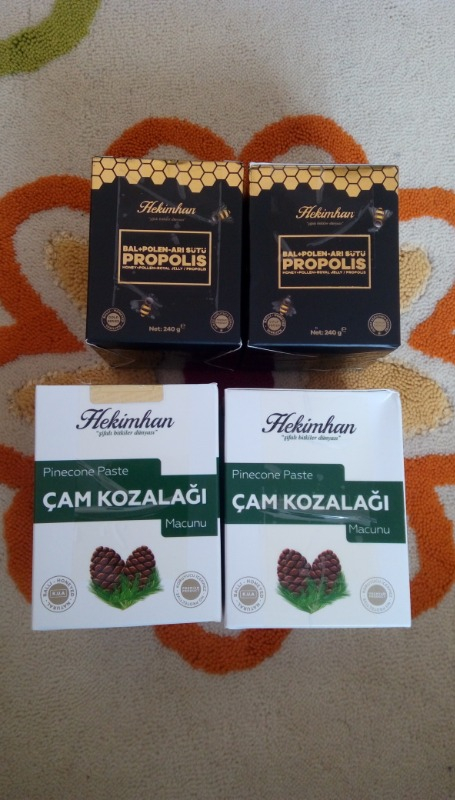 Hekimhan Bal Polen Arı Sütü Propolis 240 gr
