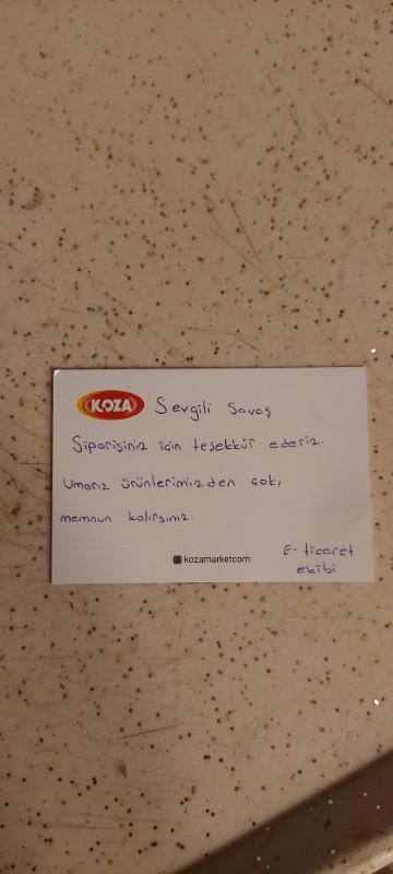 Koza Tek İçimlik Nane Limon Aro. İçecek Tozu (50 Stick)