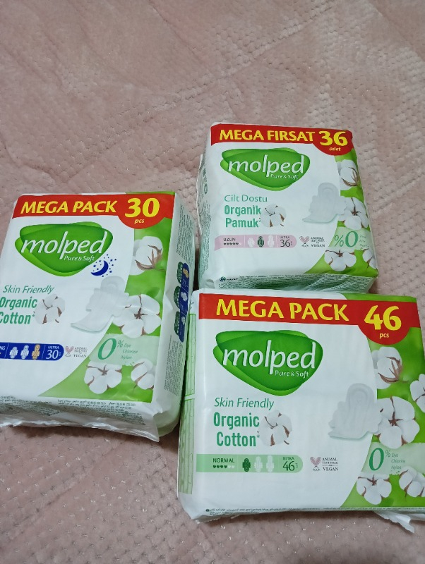 Molped Pure&soft Hijyenik Ped Süper Mega Paket 112 Adet